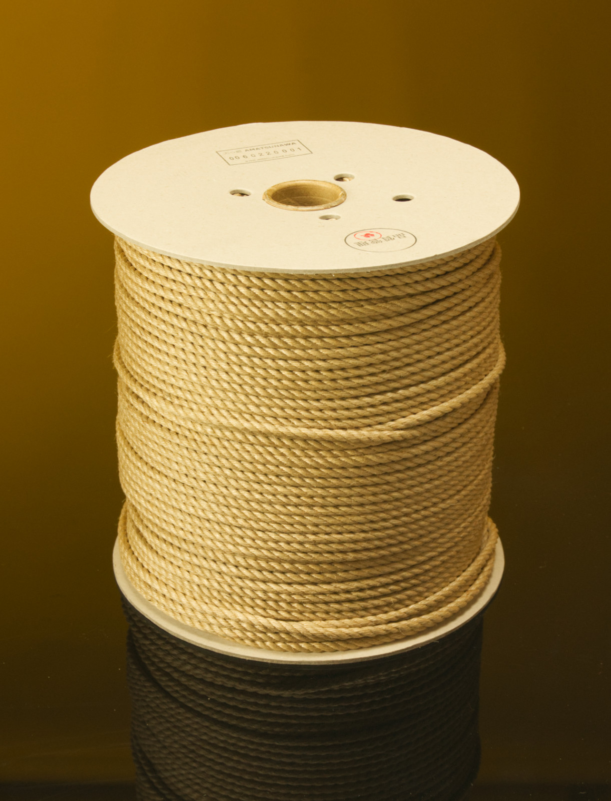 RAW AMATSUNAWA MAXI-ROLL, ~6kg, Japanese-made jute rope, various diameters, JBO-free, unprocessed, new 2023 batch!