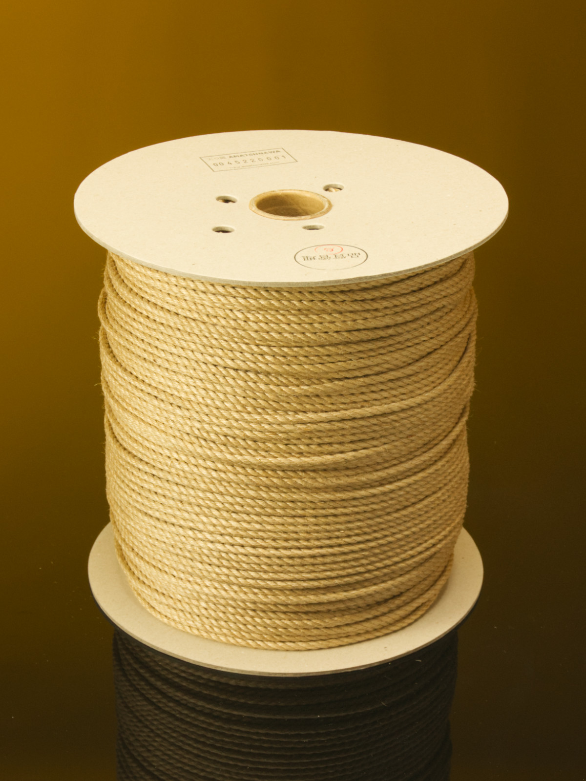 ∅ 4.5mm JOUYOKU MAXI-ROLL, ~6kg, 400m, ready-for-use Japanese-made jute rope, JBO-free